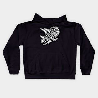 Triceratops Tribal Kids Hoodie